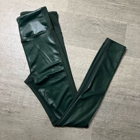 Peach Nina 2.0 Forest Compression Leggings Gloss Front, Matte Back Womens Medium - Picture 11 of 11